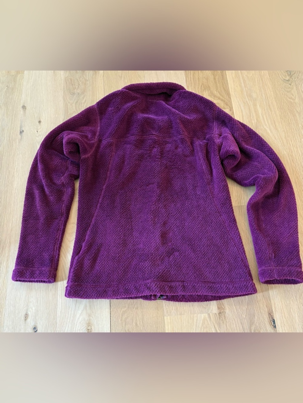 Patagonia Women’s Purple Polartec Fleece Jacket Full Zip - Picture 2 of 6